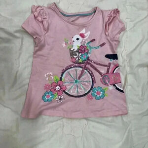 Girls sequin tee short sleeve size 4/5